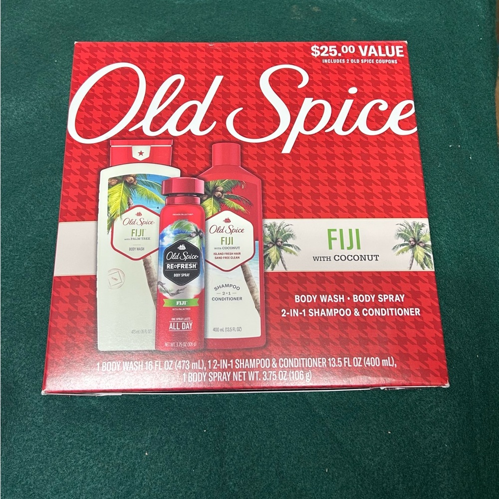 Fiji with Coconut Gift Set